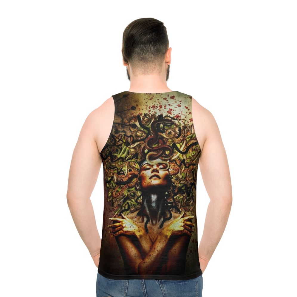 Surreal Medusa Snake Unisex Tank Top