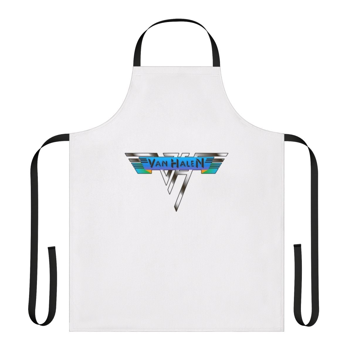 Surreal undersea-themed apron for music fans featuring vintage elements