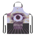 Surreal virtual apron with glitch art inspired design