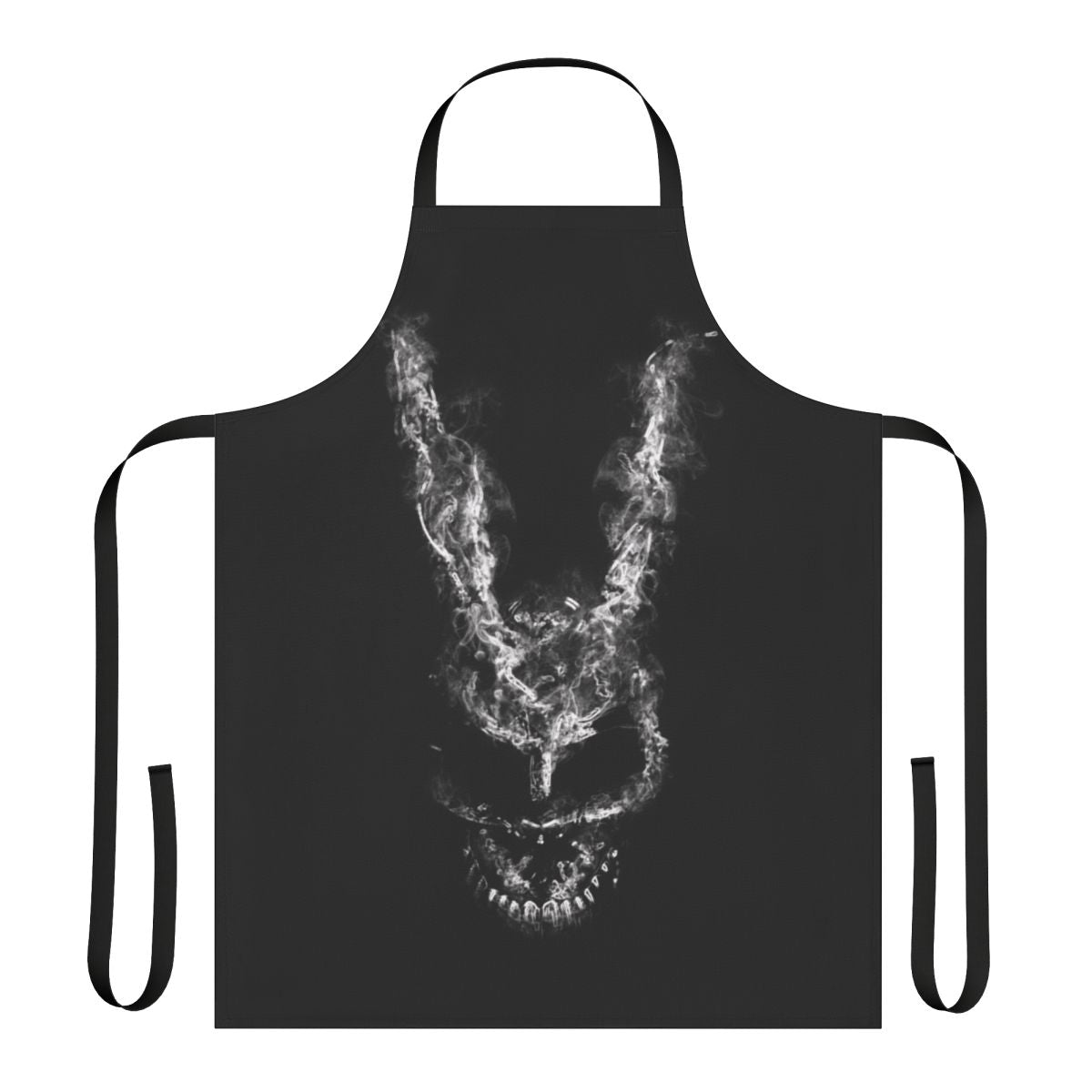 "Wake Up" themed apron with surreal movie-inspired graphics