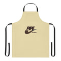 Surrealist inspired apron with "Pipe Not a Pipe" design in the style of the famous Magritte painting