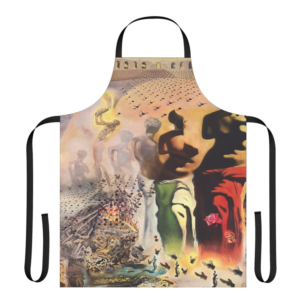 Surrealist apron featuring Salvador Dali's masterpiece "The Hallucinogenic Toreador"