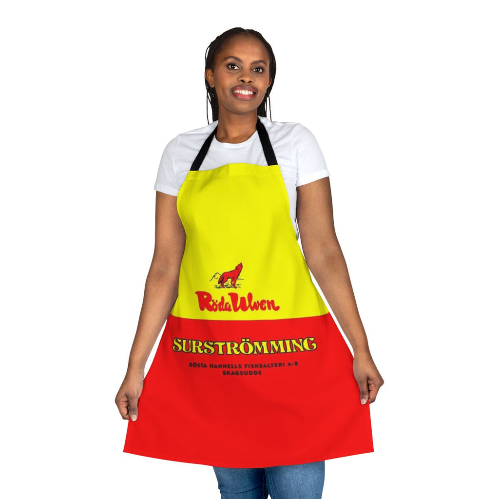 Surstr mming inspired stinky fish apron