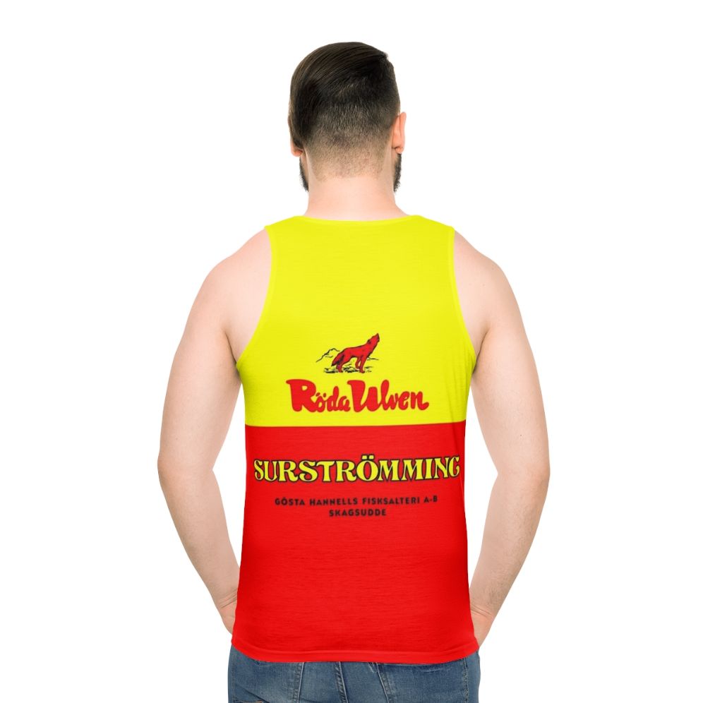 Surströmming stinky fish unisex tank top