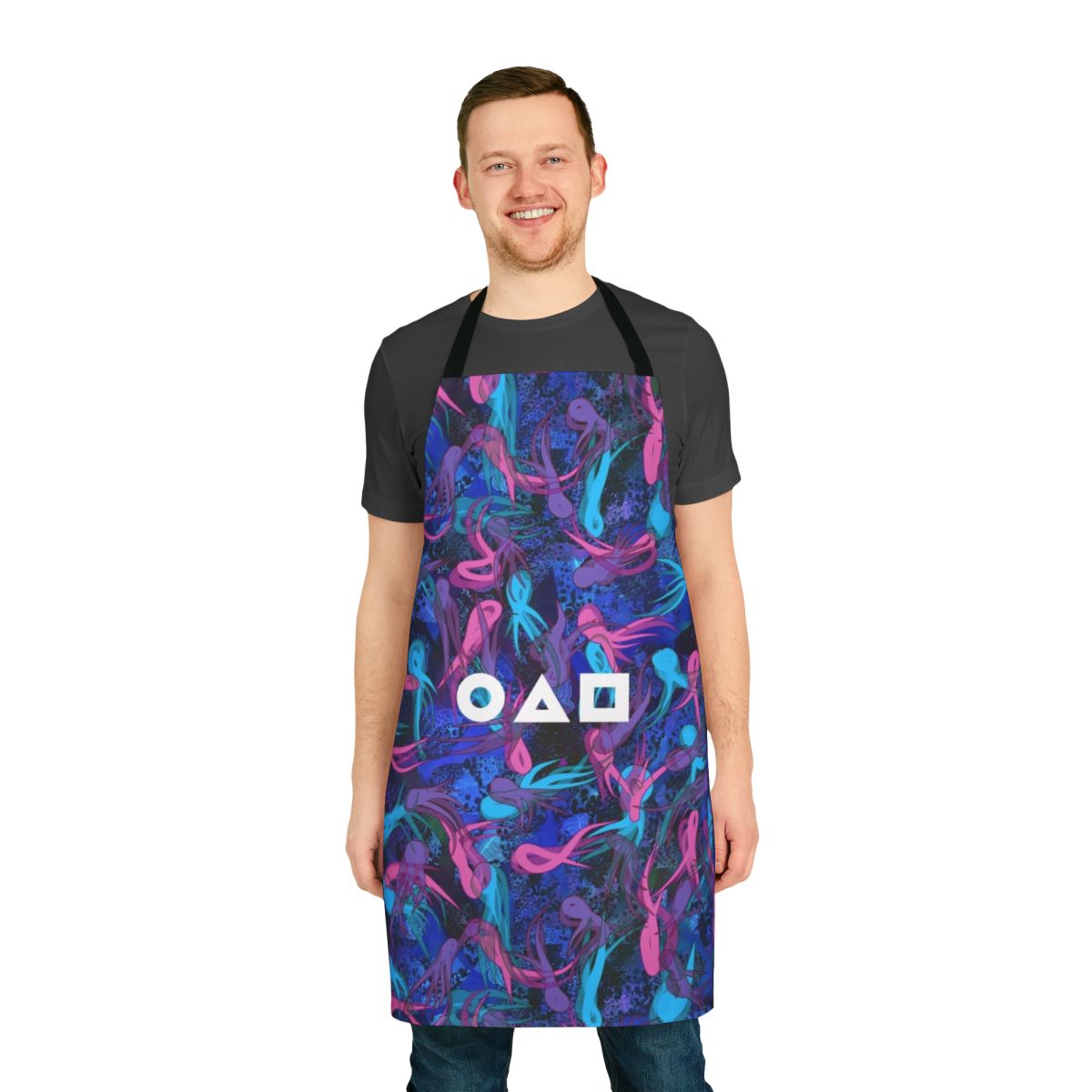 Survival Pattern Apron Inspired by the Hit Netflix Series Squid Game