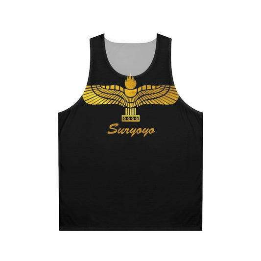 Suryoyo Logo Unisex Tank Top featuring Aramean Culture