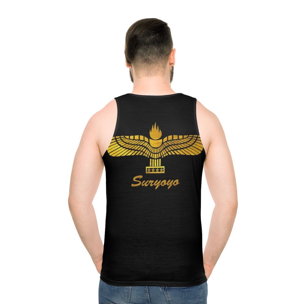 Suryoyo Logo Unisex Tank Top featuring Aramean Culture