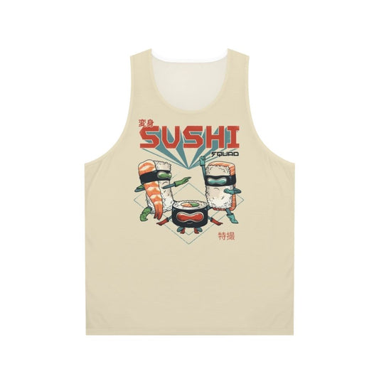 Sushi Squad Unisex Superhero Tank Top