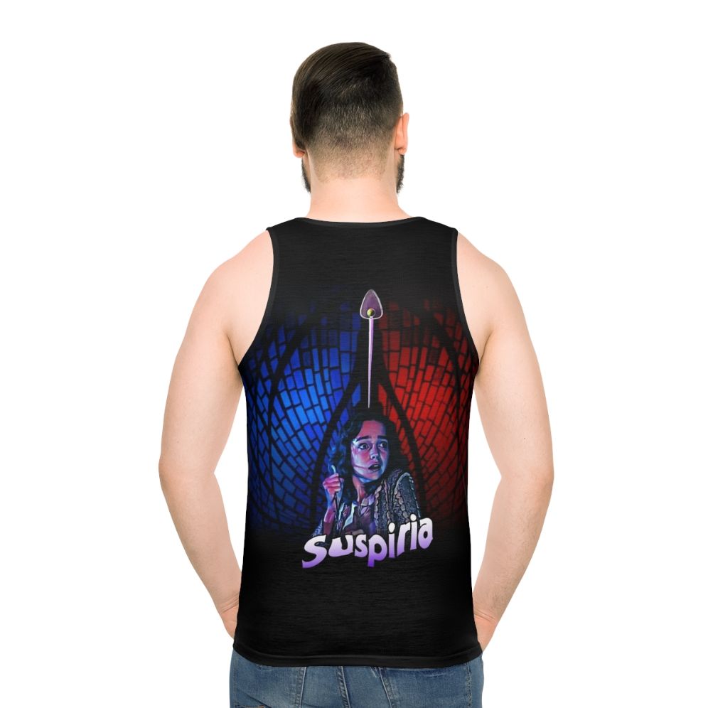 Suspiria 70s horror-themed unisex tank top