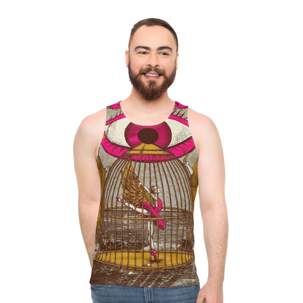 Suspiria horror movie unisex tank top