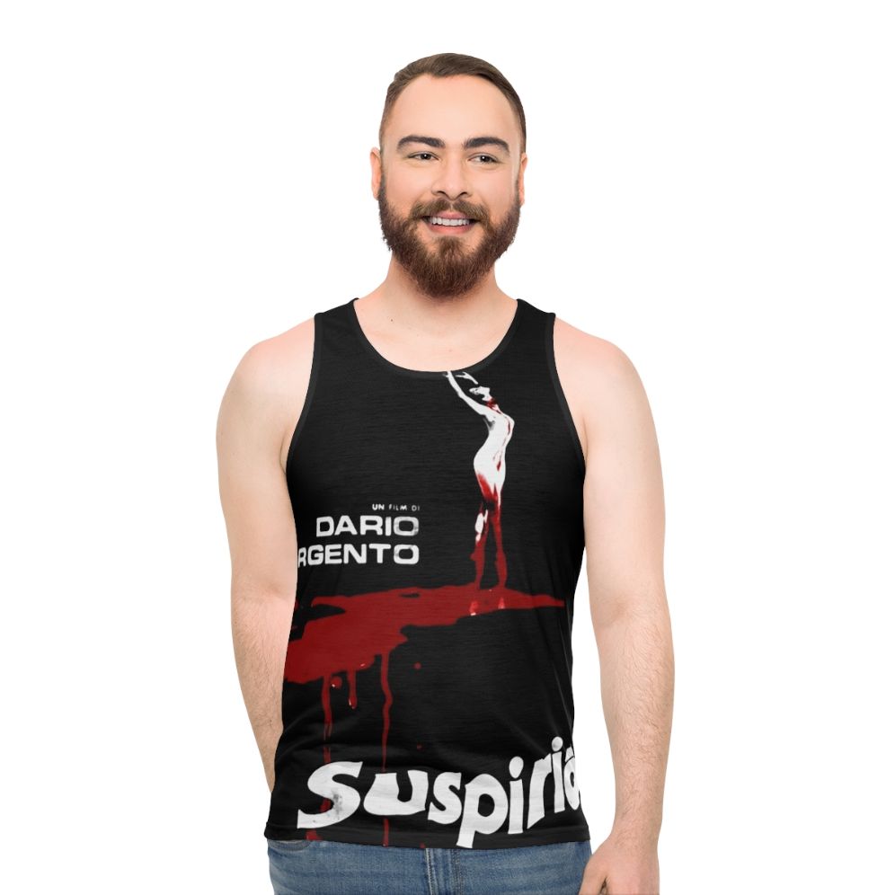 Suspiria horror themed unisex tank top