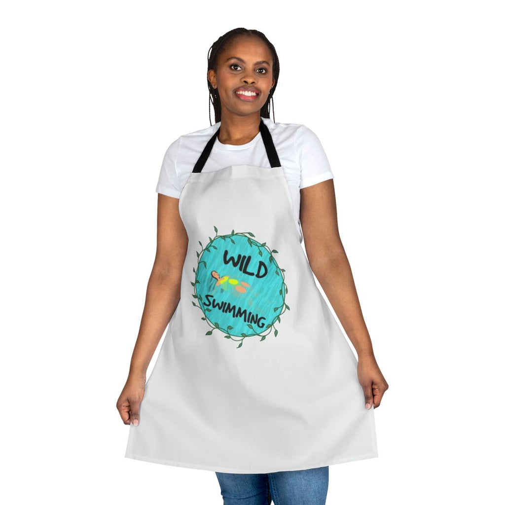 Sustainable wild swimming apron featuring nature-inspired design