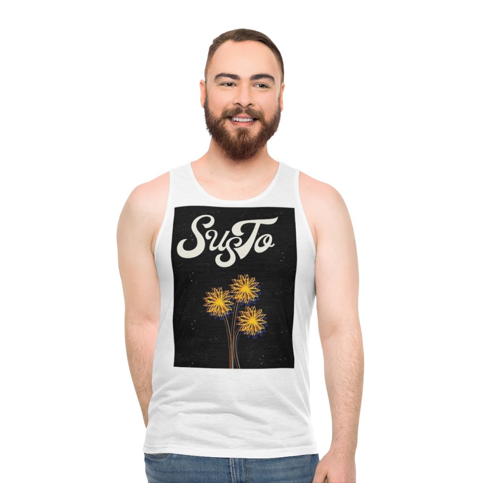 Susto Floral Unisex Tank Top