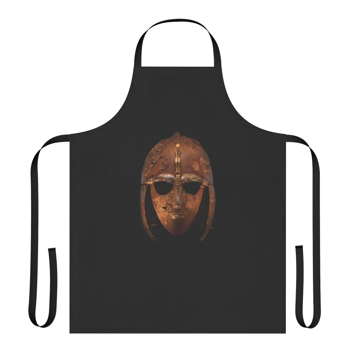 Sutton Hoo Inspired Helmet Apron with Anglo-Saxon Dragon Design