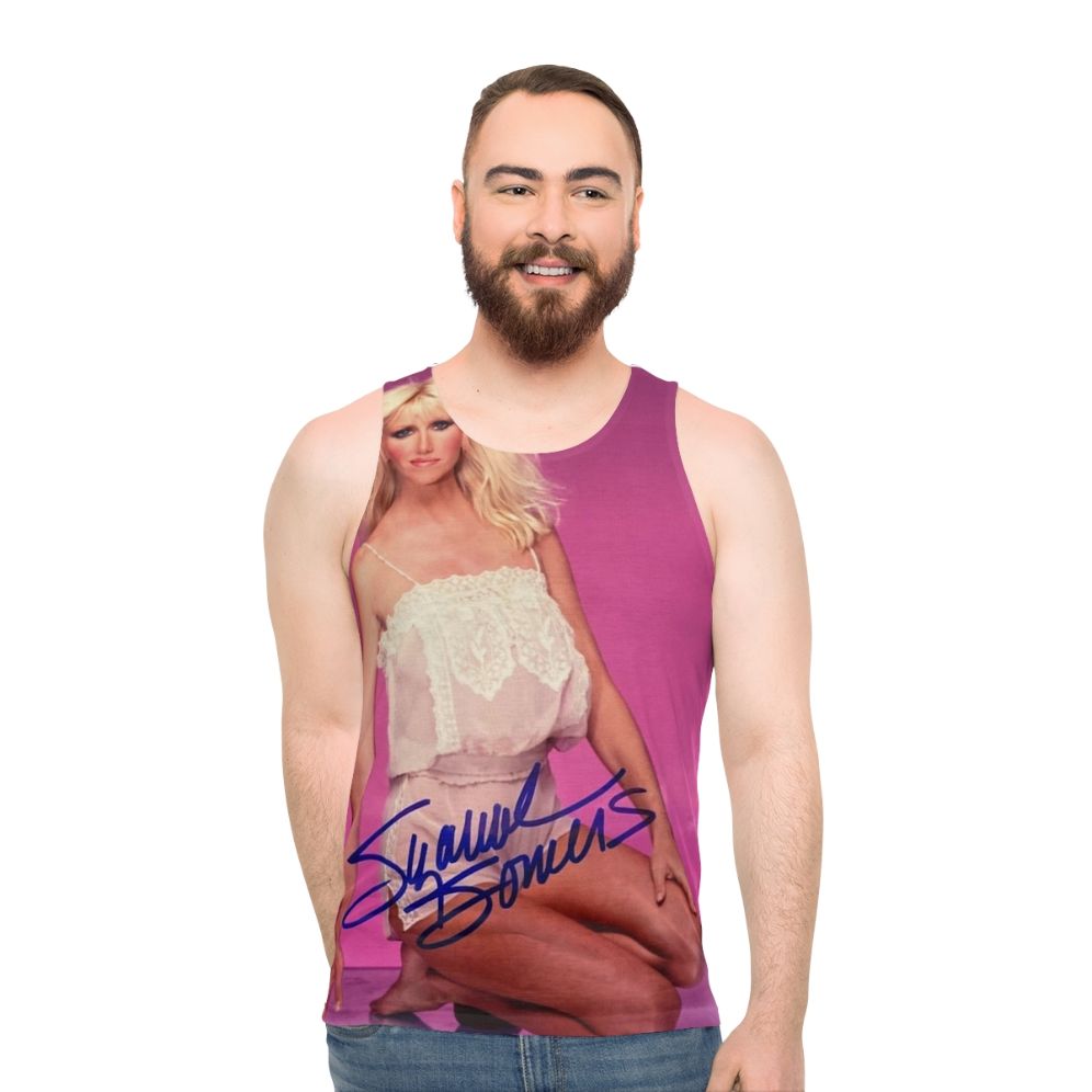 Suzanne Somers Autograph Unisex Vintage Tank Top