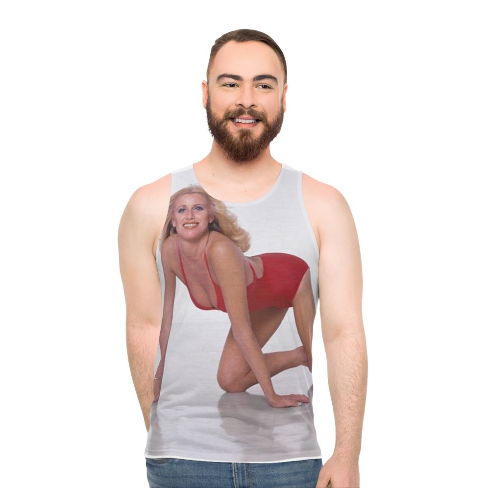 Suzanne Somers Unisex Retro Tank Top