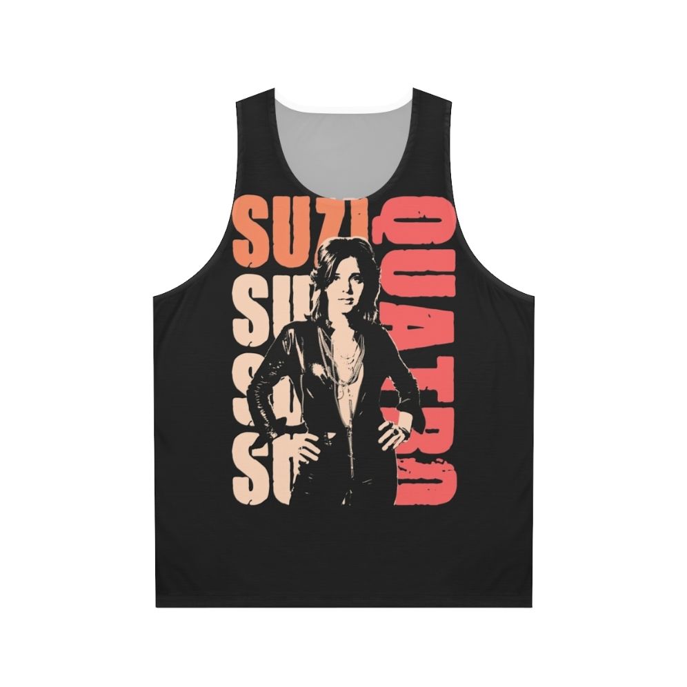 Suzi Quatro Glam Rock Unisex Tank Top