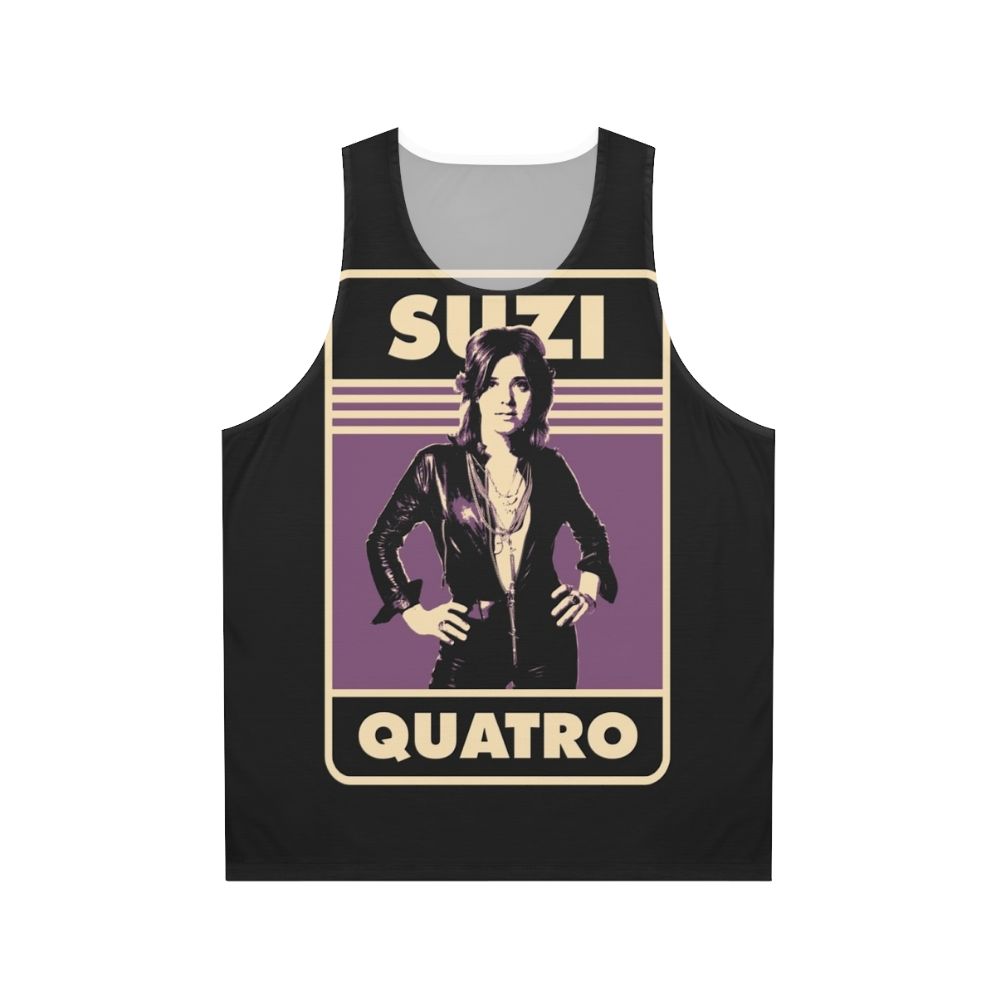 Suzi Quatro Unisex Hard Rock Tank Top