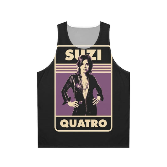 Suzi Quatro Unisex Hard Rock Tank Top