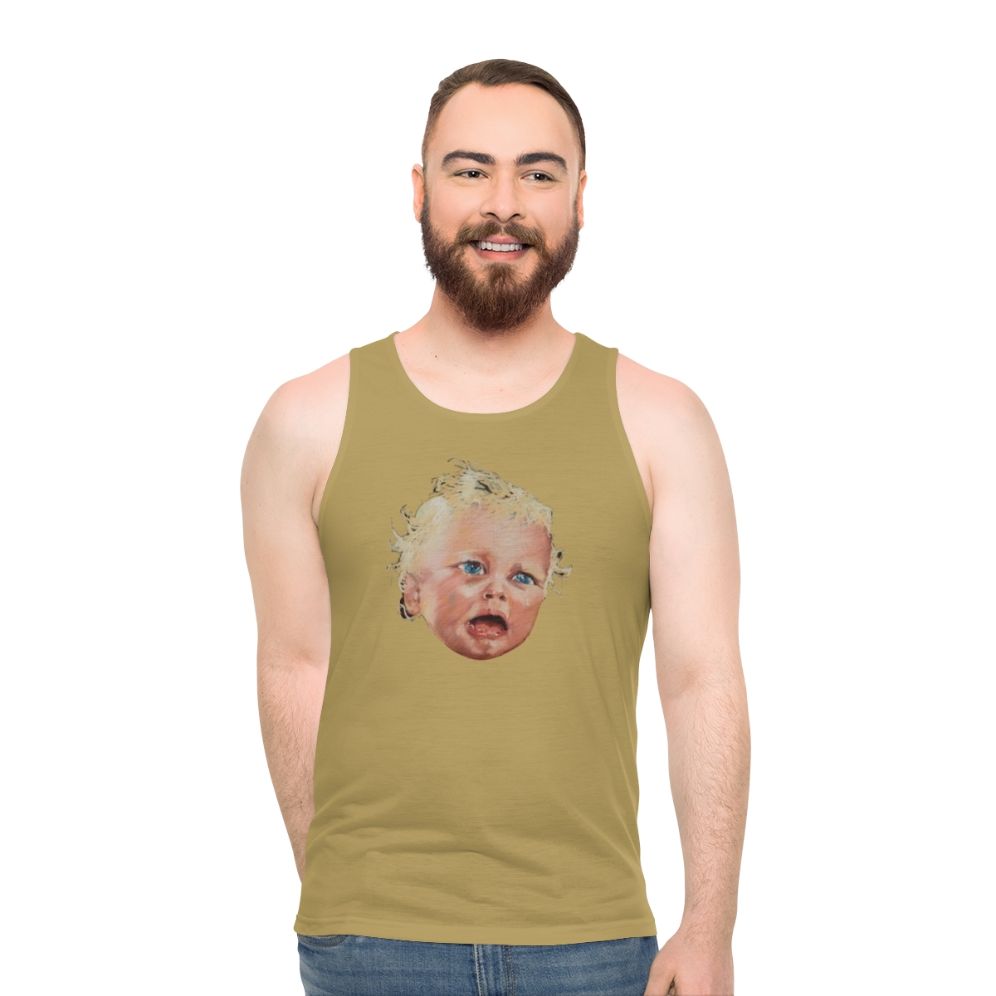 Swan Unisex Tank Top