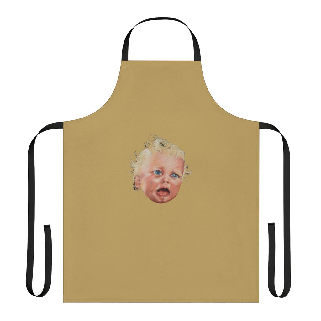 Swans "To Be Kind" inspired apron with swan design