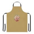 Swans "To Be Kind" inspired apron with swan design