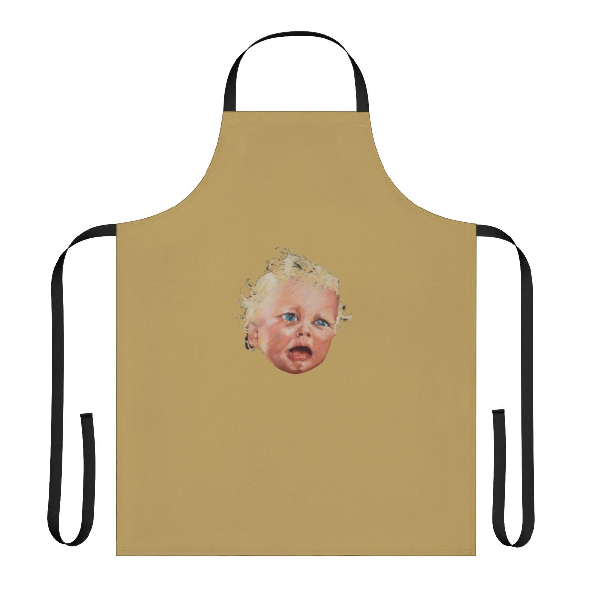 Swans "To Be Kind" inspired apron with swan design