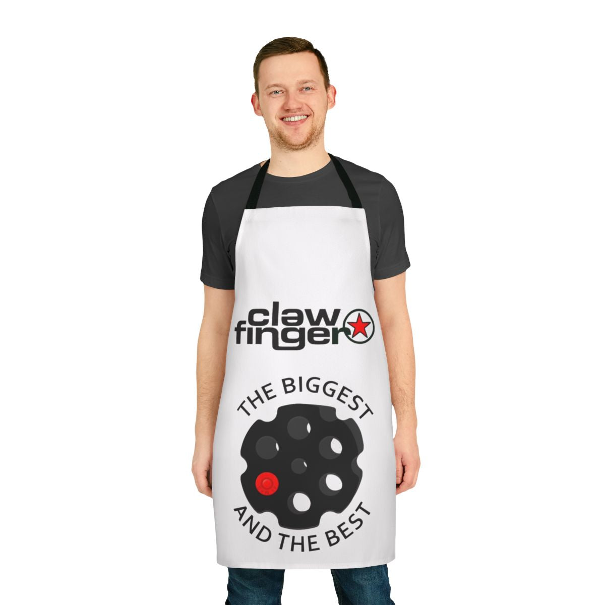 Stylish Apron Featuring Iconic Swedish Metal Band Clawfinger
