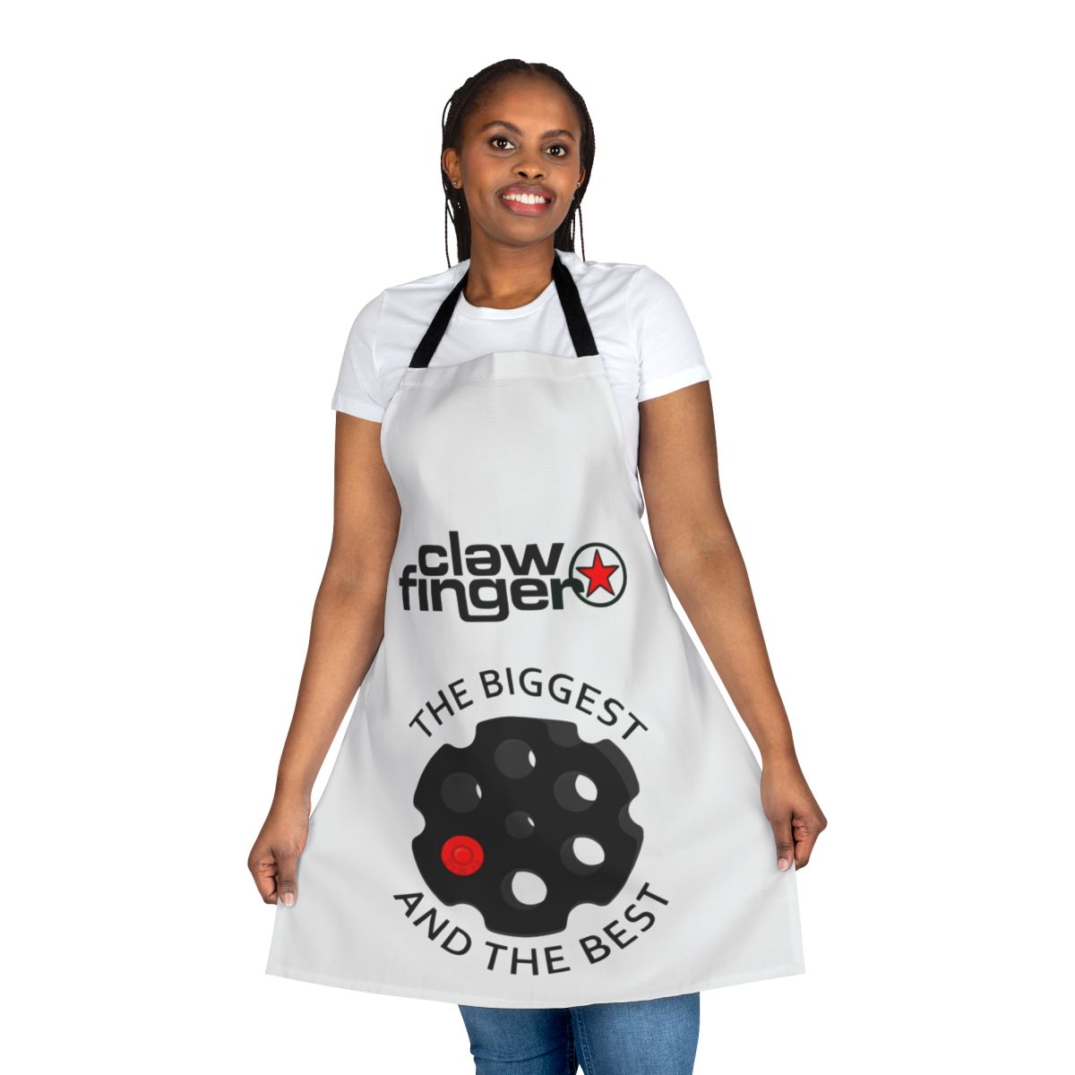 Stylish Apron Featuring Iconic Swedish Metal Band Clawfinger