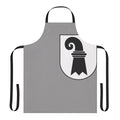 High-quality Basel, Switzerland-inspired apron featuring the iconic Swiss cross design