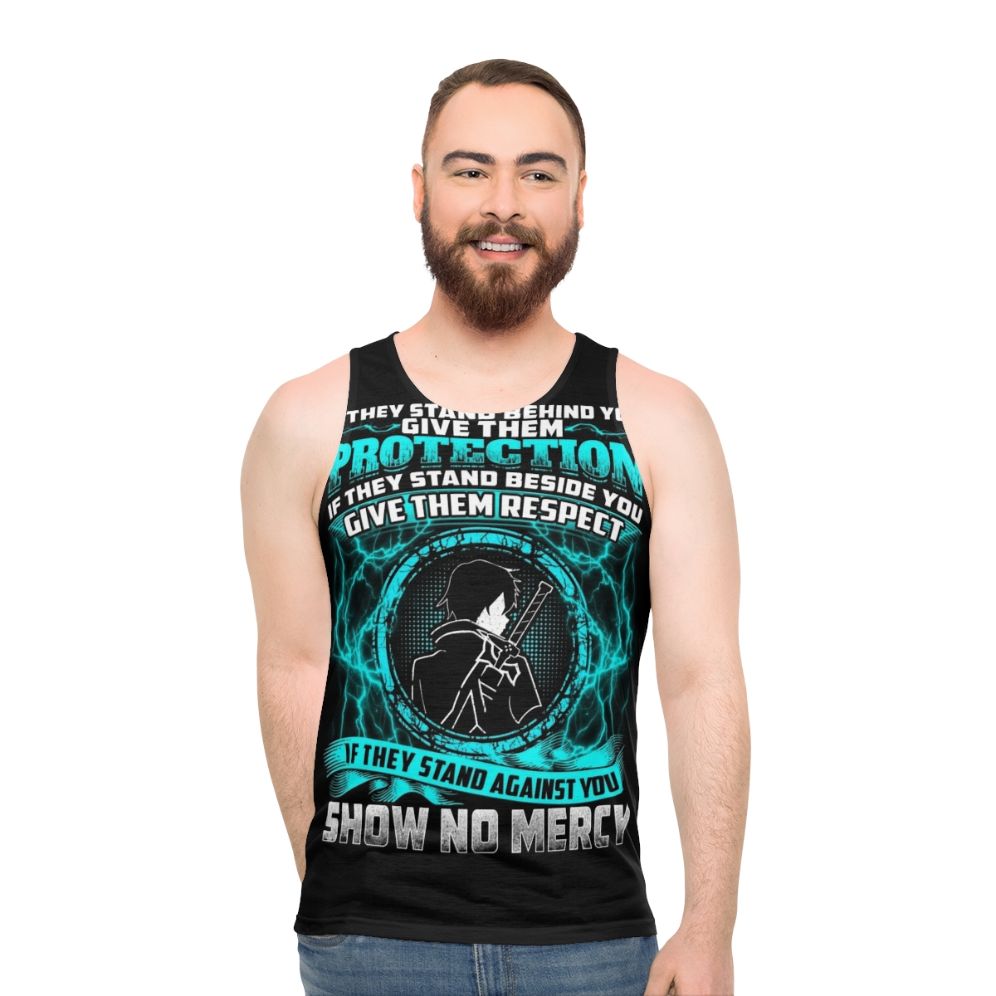 Sword Art Online Asuna and Kirito Unisex Tank Top