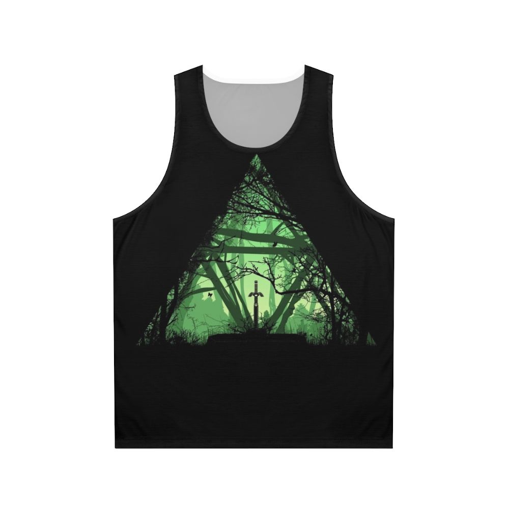 Sword in the Forest Unisex Tank Top