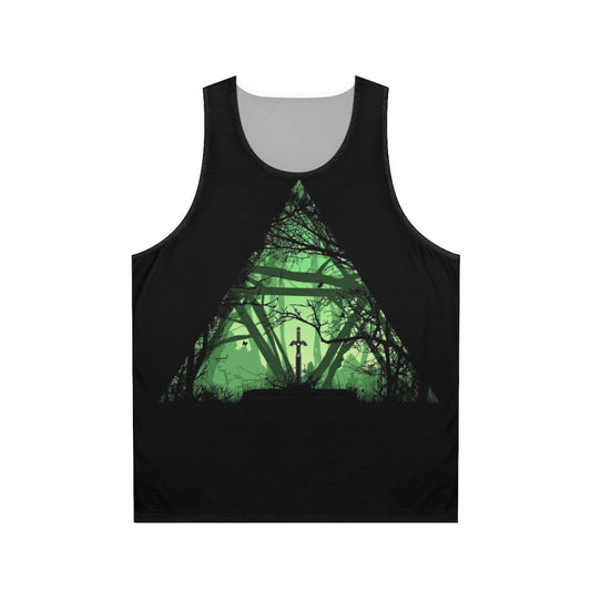 Sword in the Forest Unisex Tank Top