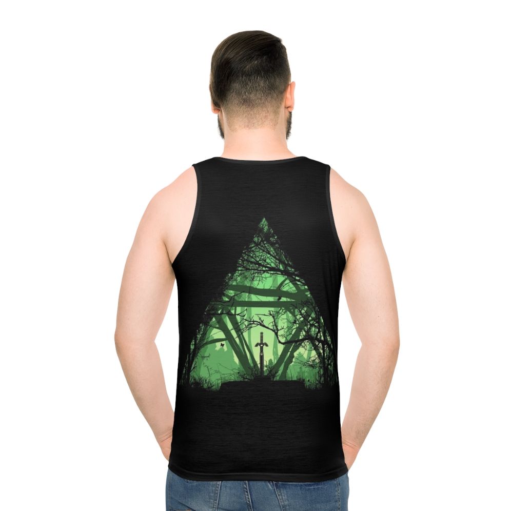 Sword in the Forest Unisex Tank Top