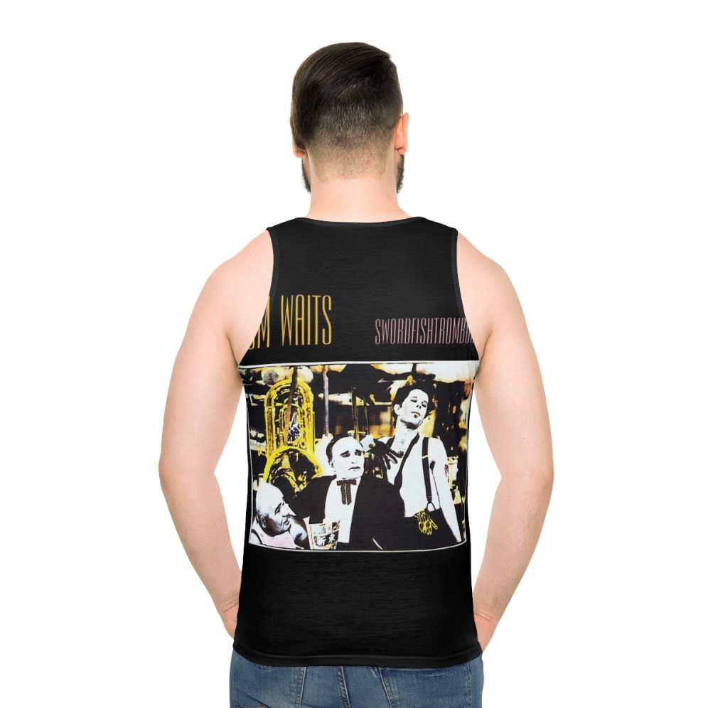Swordfishtrombones unisex tank top with tom waits album artwork