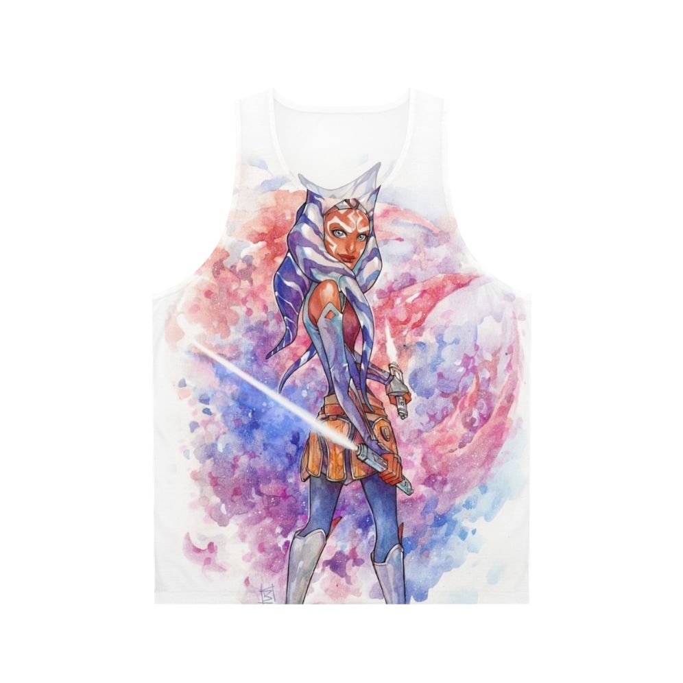 Swr Unisex Ahsoka Tano Watercolor Tank Top