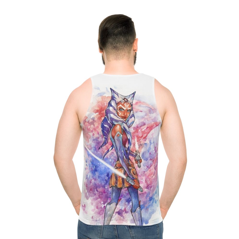 Swr Unisex Ahsoka Tano Watercolor Tank Top