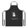Syd Barrett-inspired apron featuring a retro bicycle design