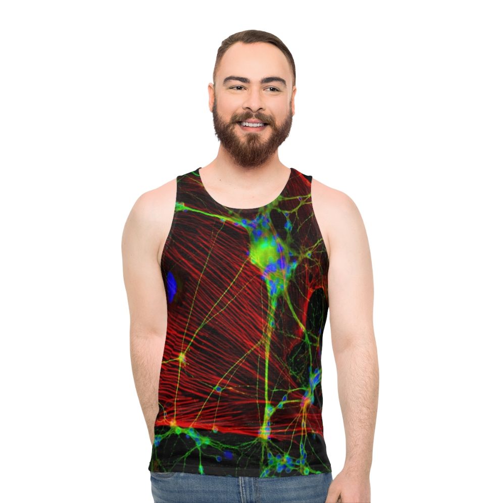 Synapses Unisex Brain-Inspired Tank Top