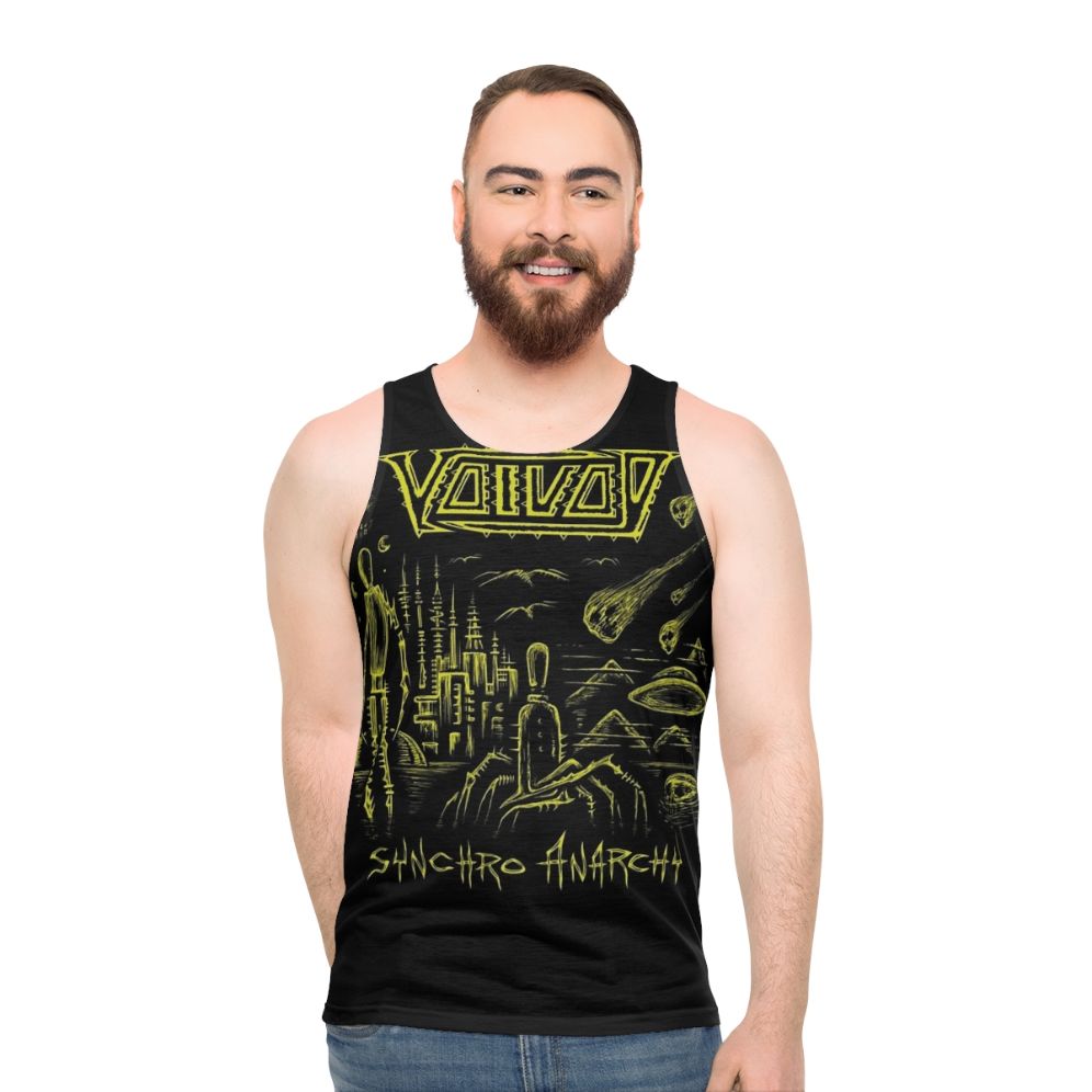 Synchro Anarchy Unisex Music Tank Top