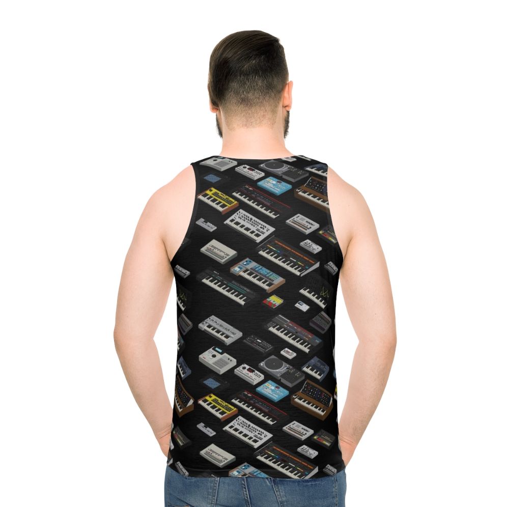 Synth-Pop Lovers Unisex Tank Top