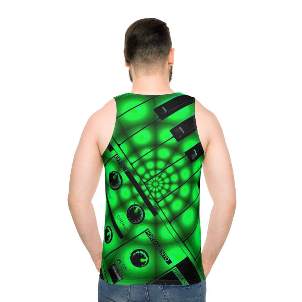Synthesizer keys filters unisex tank top