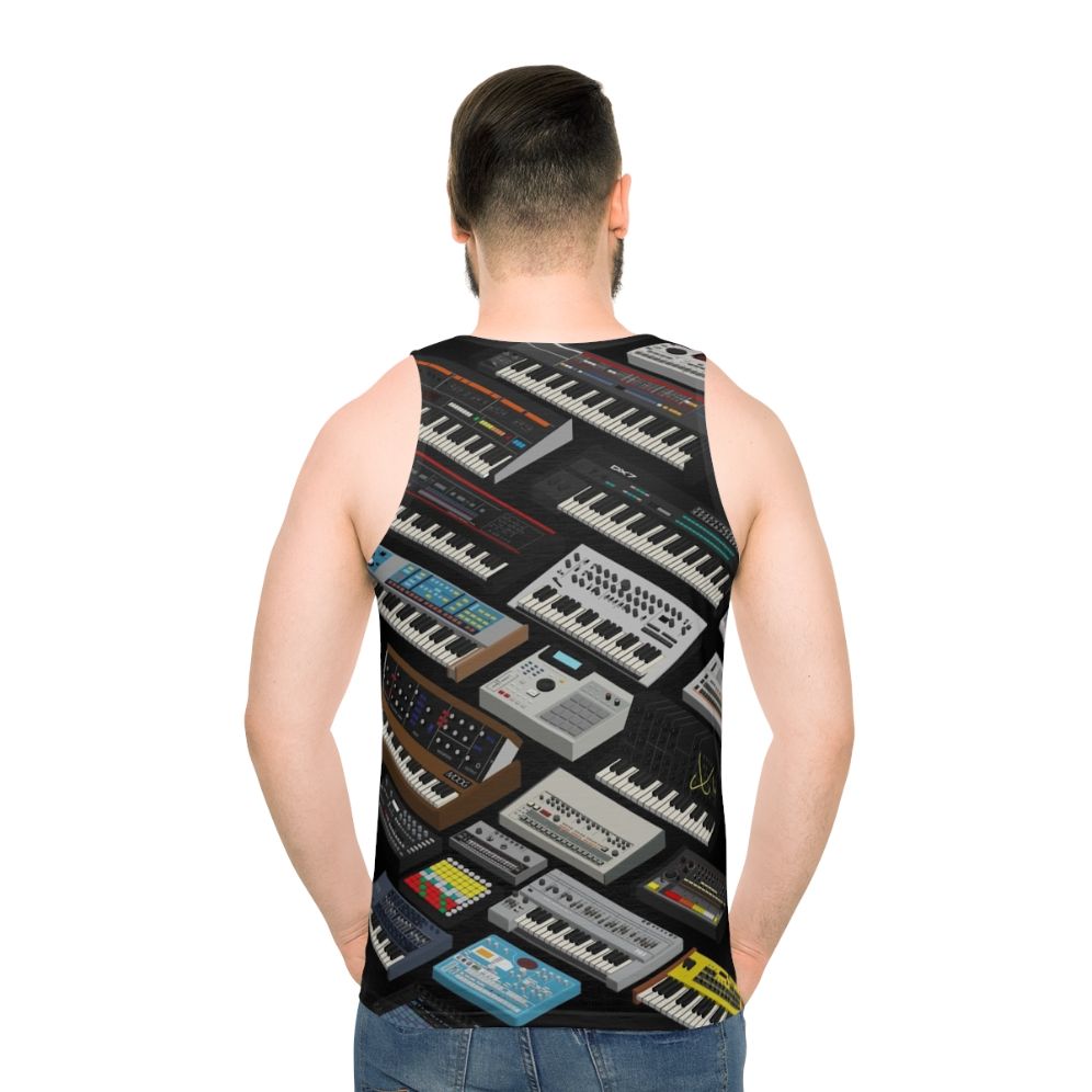 Synthesizer Musician and Collector Unisex Tank Top