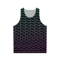 Synthesizer Waveforms Unisex Music Tank Top