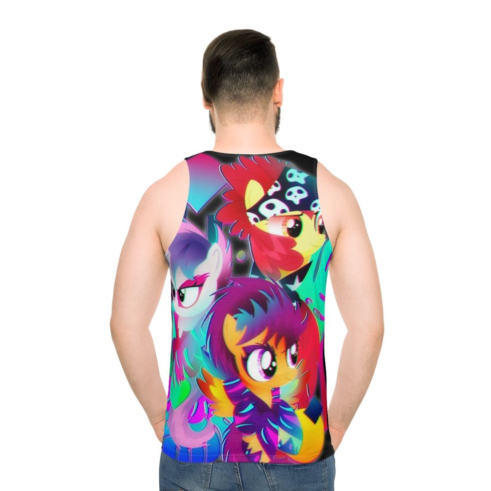 Synthwave Cutie Mark Crusaders Unisex Tank Top