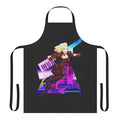 Synthwave-Inspired Apron Featuring Dana Jean Phoenix
