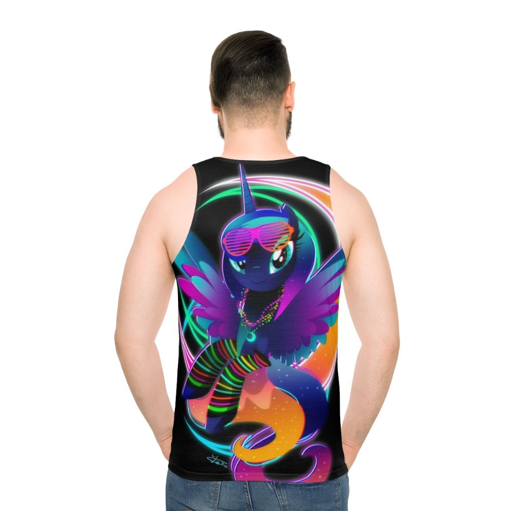 Synthwave Princess Luna Unisex Tank Top