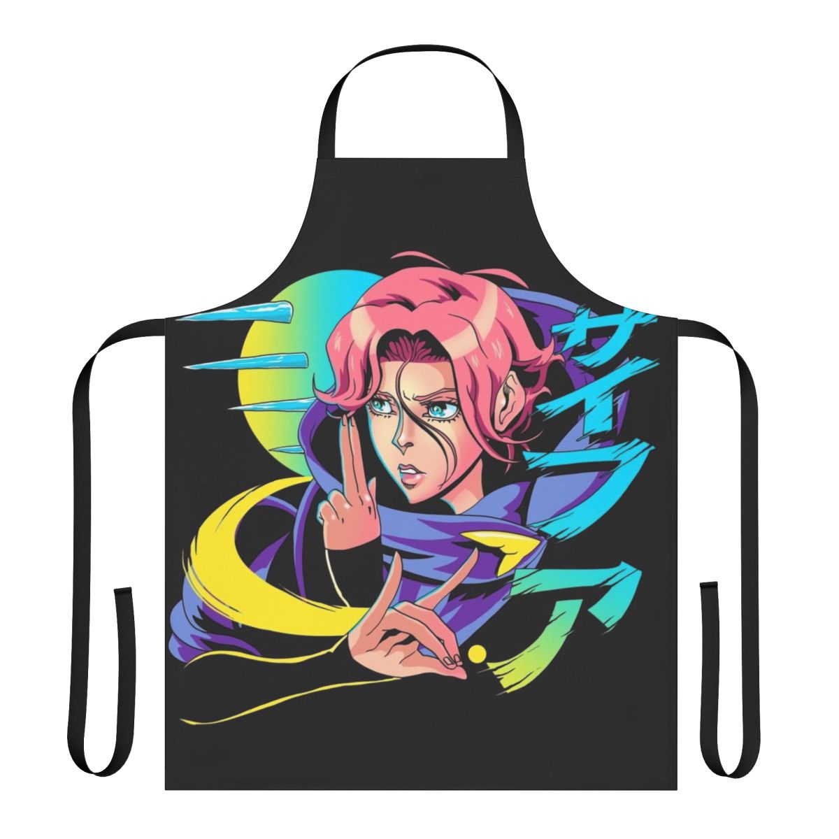 Sypha the Speaker Magician inspired apron featuring a design by Zerobriant