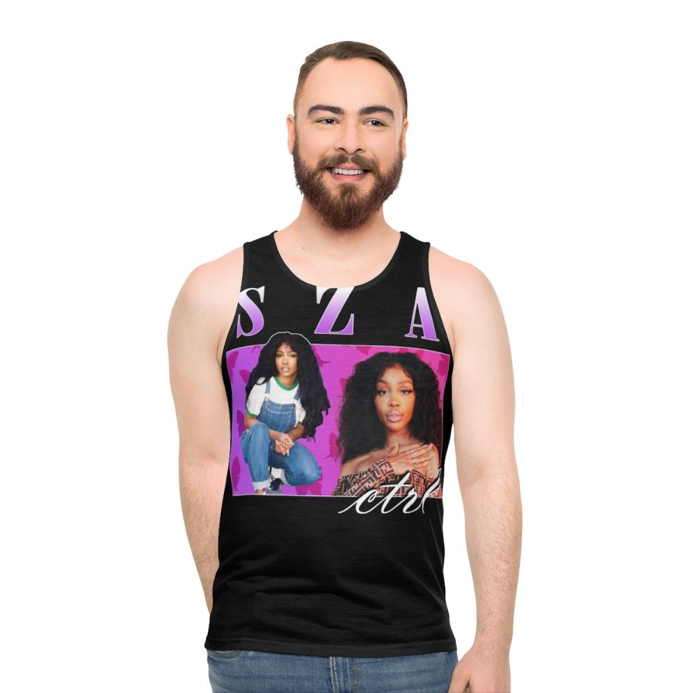 SZA retro 90s vintage hip hop aesthetic unisex tank top