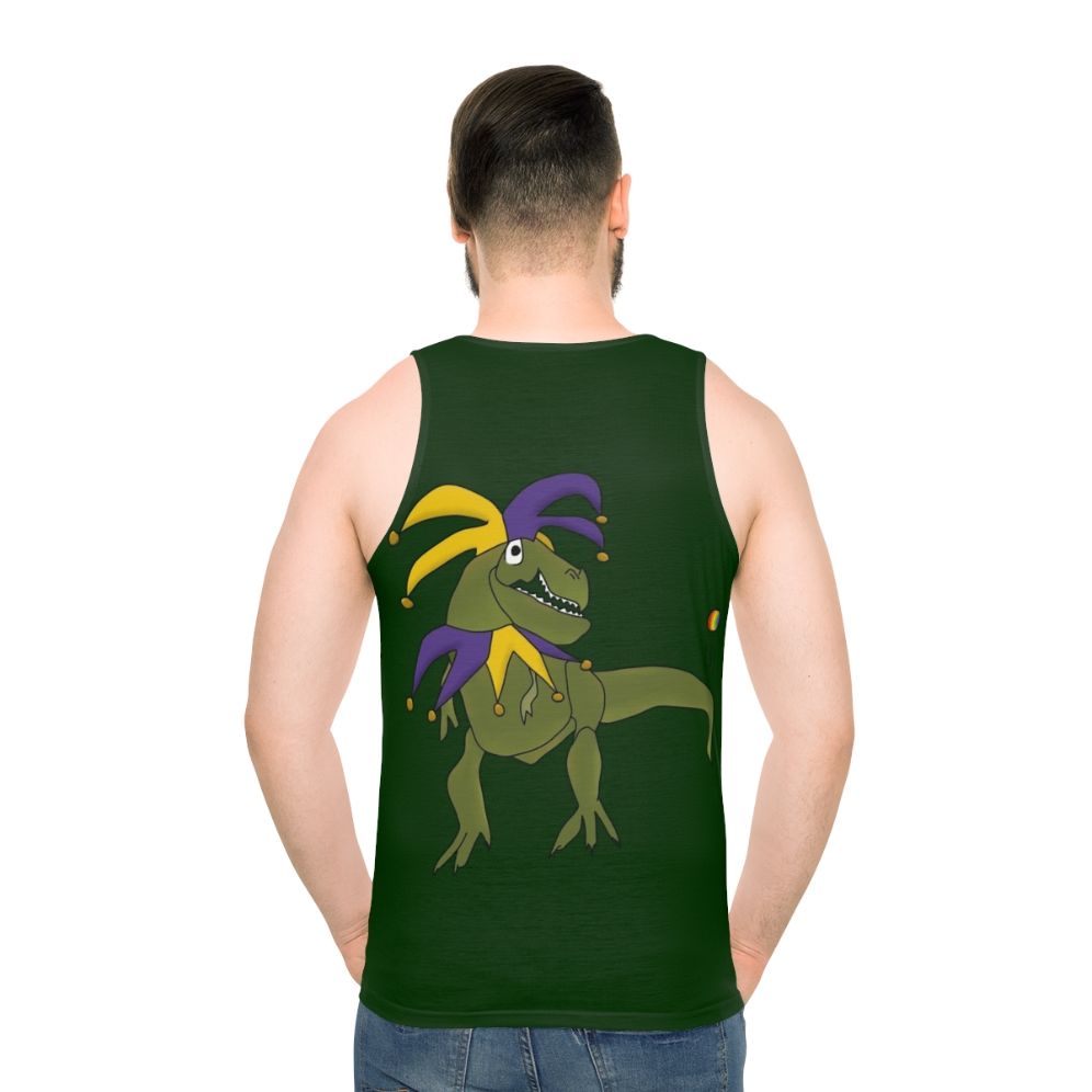 T-Rex Jester Unisex Tank Top